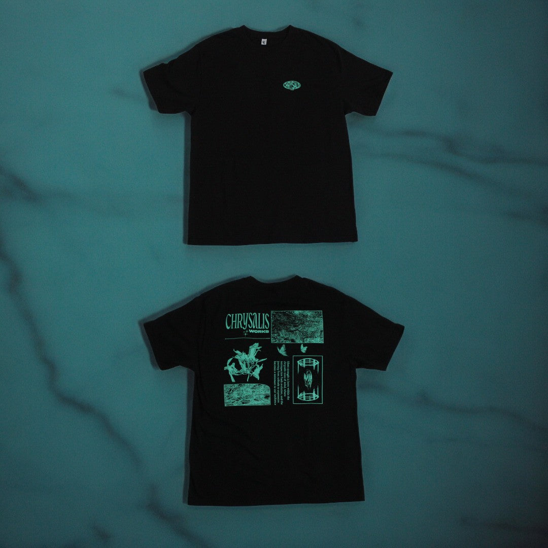 CHRYSALIS TEE BLACK