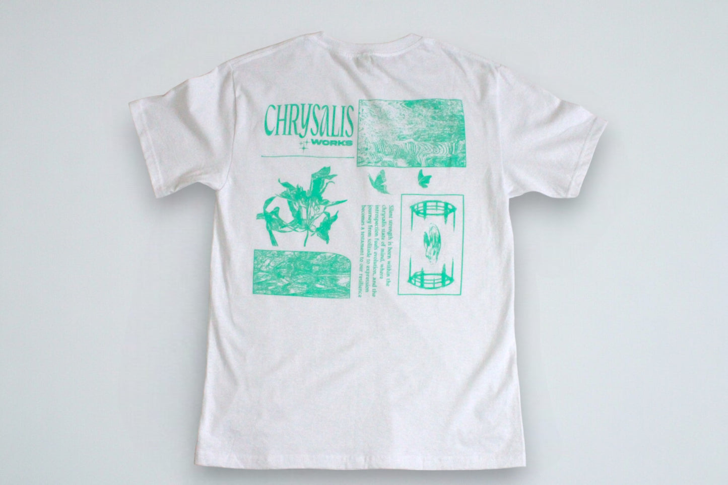 CHRYSALIS TEE WHITE