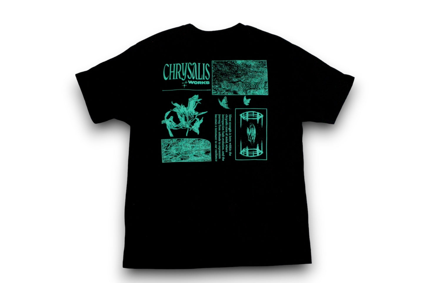 CHRYSALIS TEE BLACK