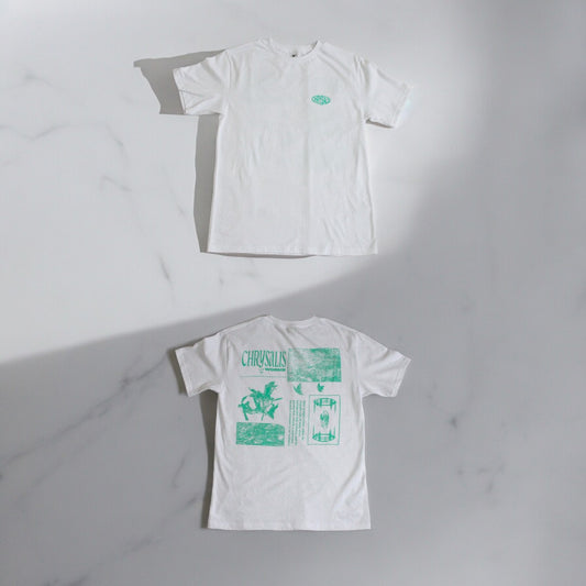 CHRYSALIS TEE WHITE